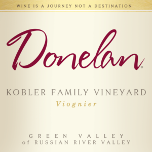 kobler family vineyard viognier wine label