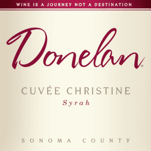 cuvée christine syrah label