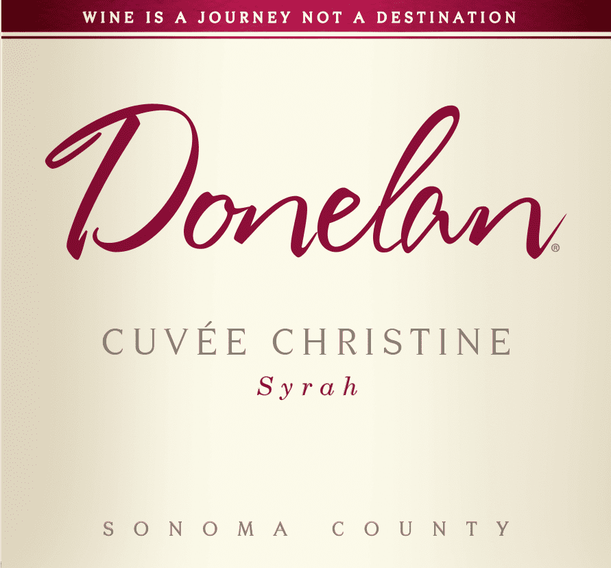 cuvée christine syrah label
