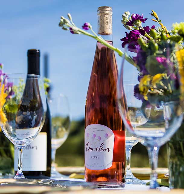 Donelan Wines Rosé ©Donelan Wines