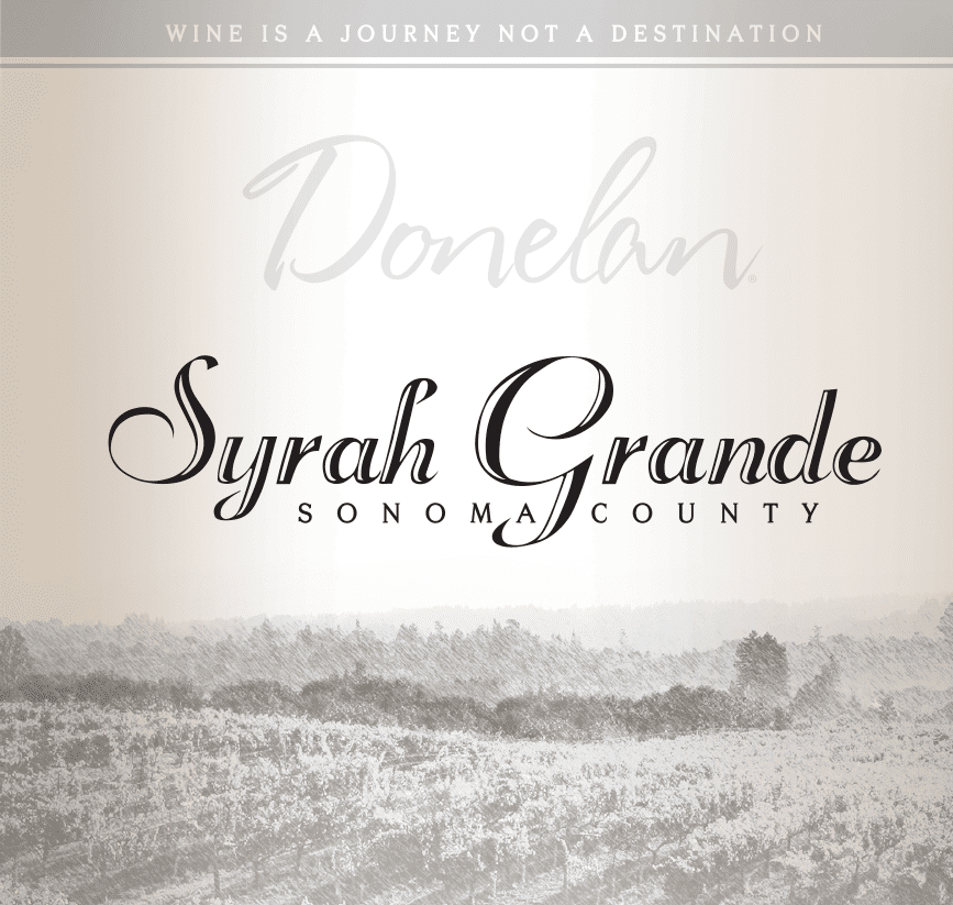 donelan syrah grande label