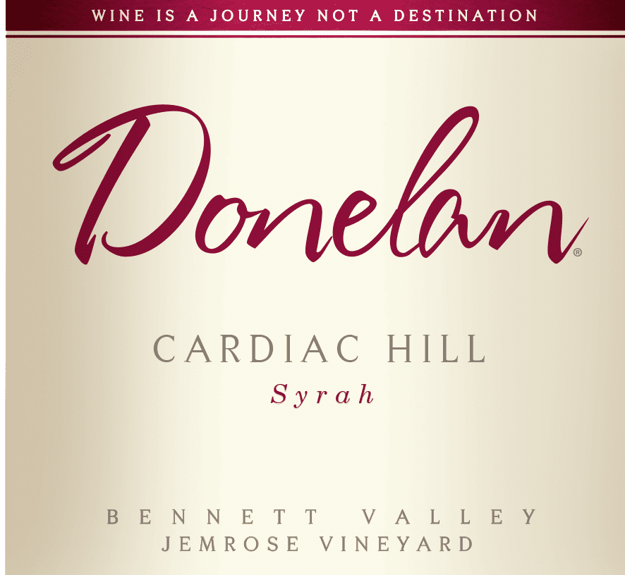 Cardiac Hill Syrah label